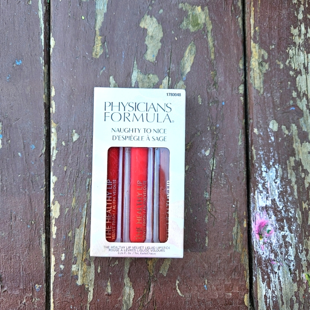 Physicians Formula Naughty to Nice Lip Set - Red and Pink